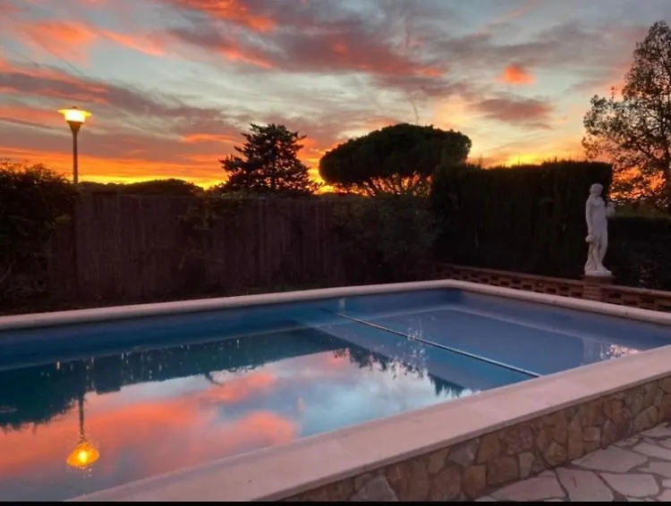Playa, Piscina, Relax, Naturaleza Llagostera Villa